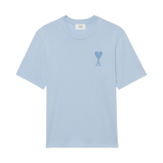 AMI de Coeur Tone-On-Tone T-Shirt Sky Blue - 22SS