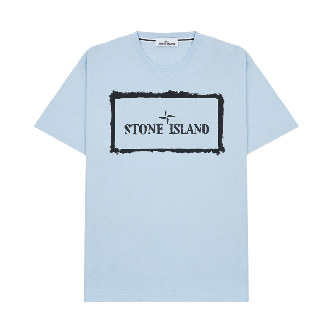 74152NS80-V0041 Stone Island 2NS80 Stencil One T-Shirt Sky Blue - 21SS - 대표 이미지 #1