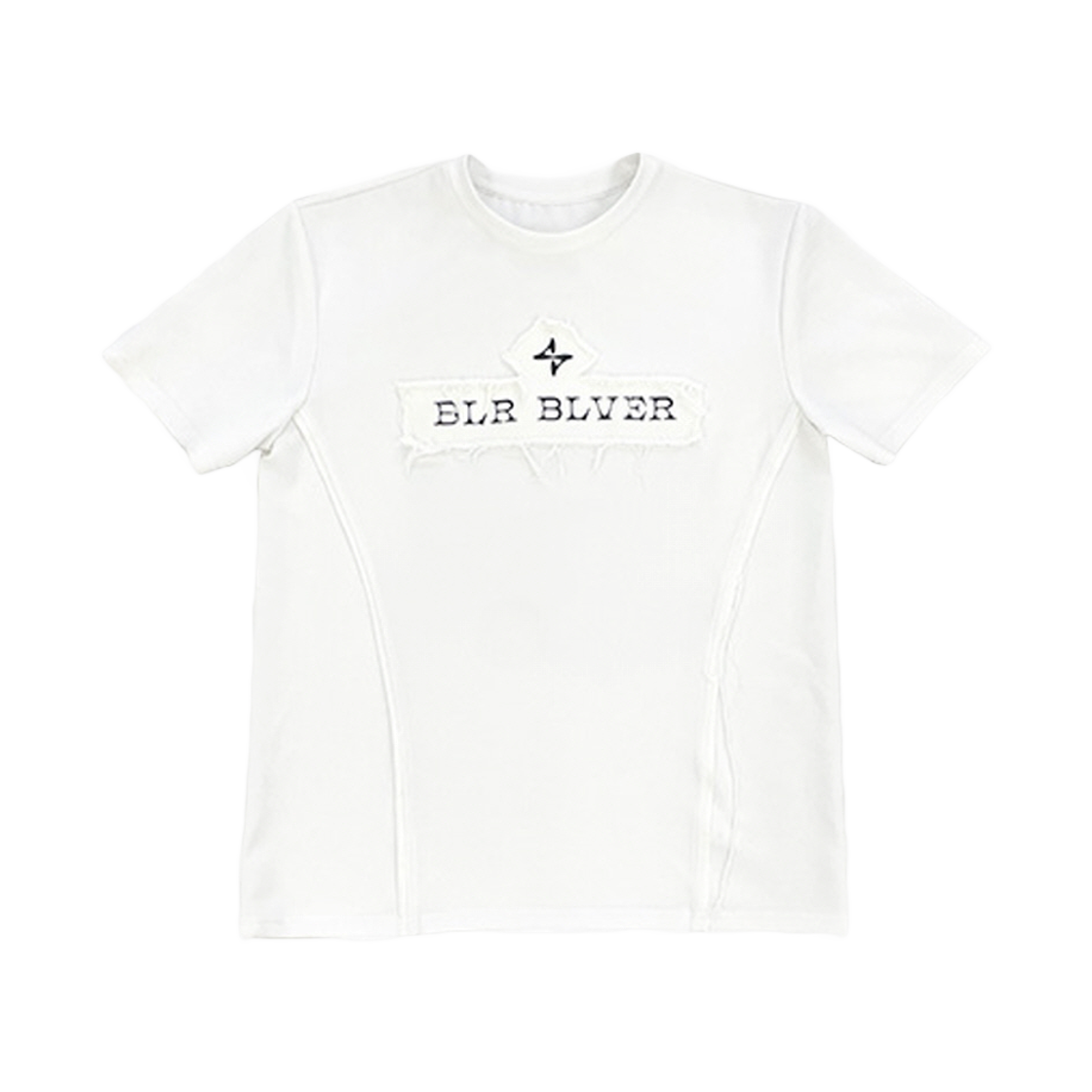 BLR23SSTS02 BLR Denim Logo T-Shirt White