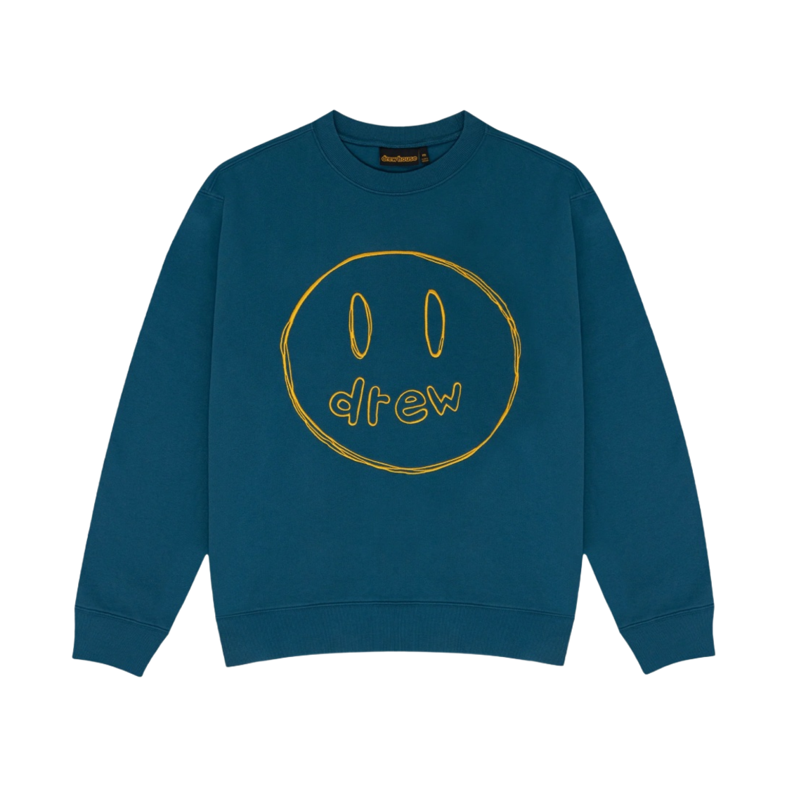 - Drew House Sketch Mascot Crewneck Peacock