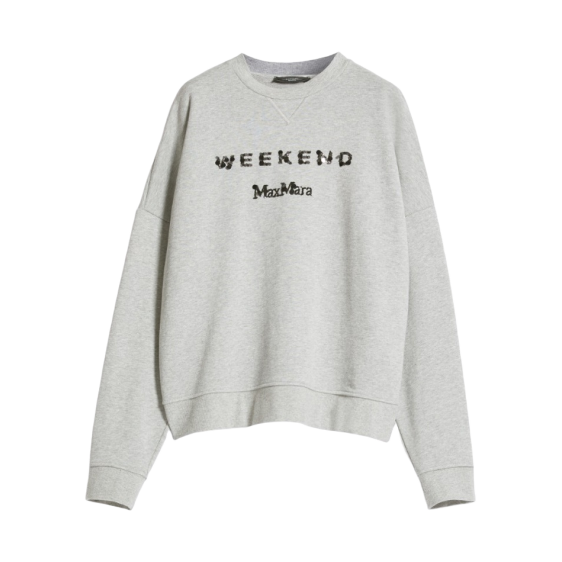(W) 위켄드 막스마라 오뜨 코튼 스웨트셔츠 미디움 그레이((W) Weekend Max Mara Hot Cotton Sweatshirt Medium Grey) - 1