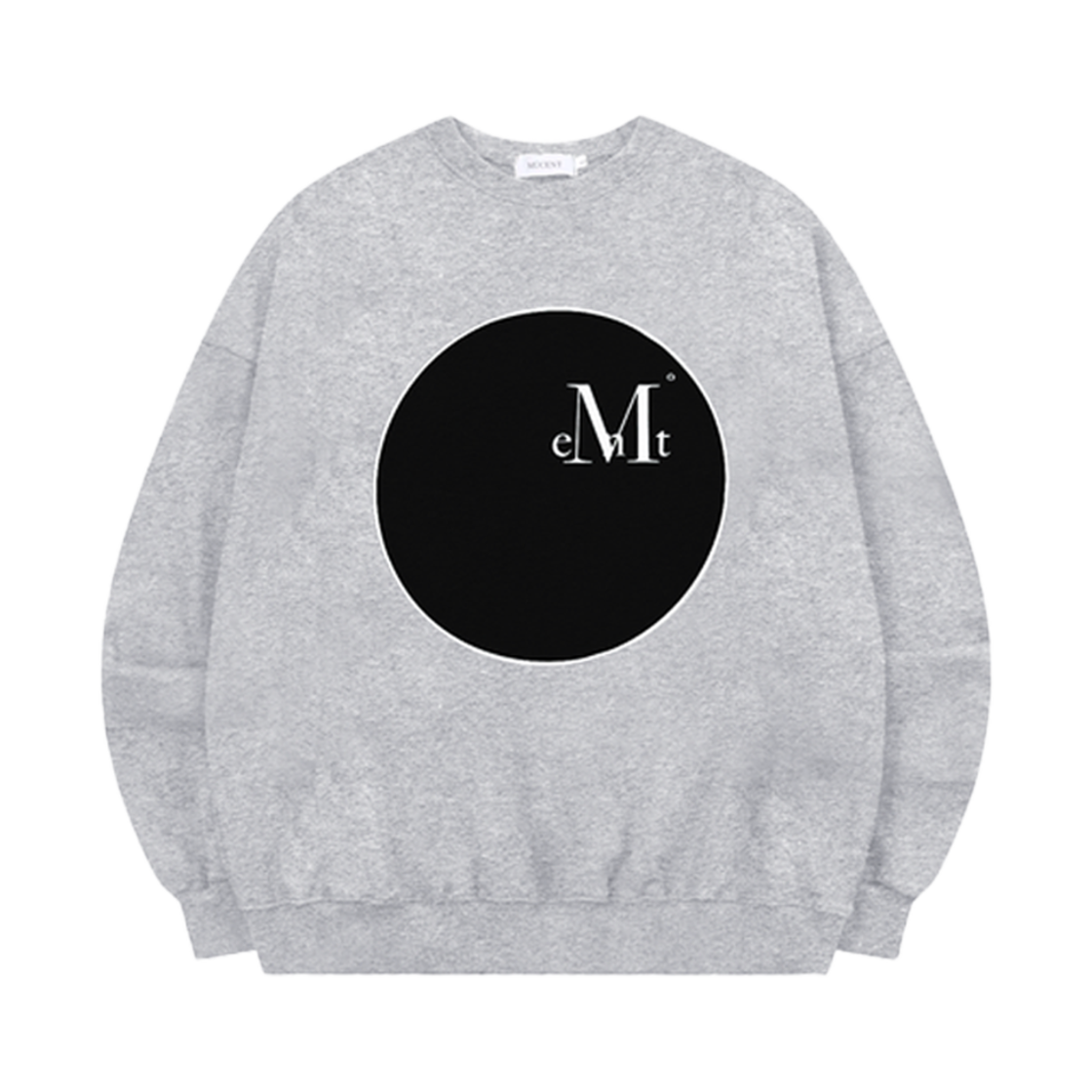 무센트 빌리어드 볼 시그니처 맨투맨 그레이