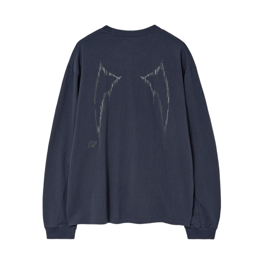 해칭룸 데빌 앤 엔젤 티셔츠 다크 네이비(Hatchingroom Devil & Angel T-Shirt Dark Navy) - 1