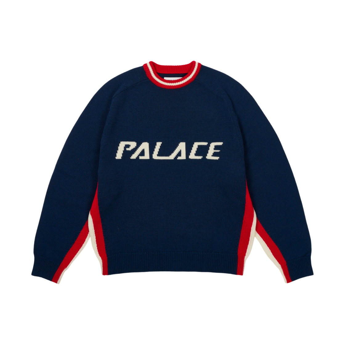 팔라스 팔라소닉 니트 크루 블랙 - 26SS | Palace | KREAM