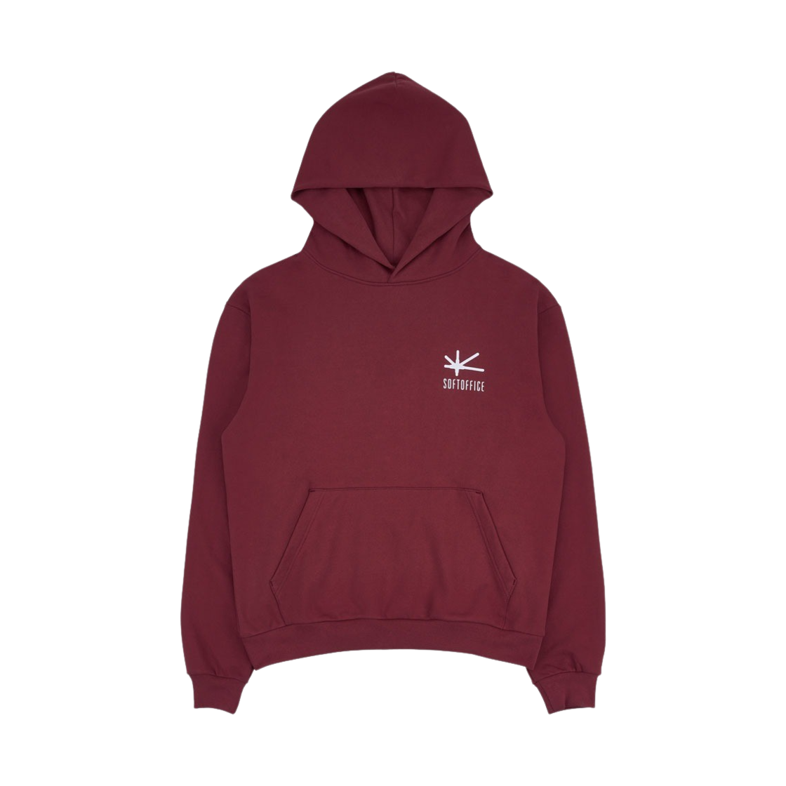 소프트오피스 커뮤니티 스웻 후디 - 버건디(Softoffice Community Sweat Hoodie - Burgundy)