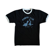 Kapital Kountry Club Bird Ringer T-Shirt Black