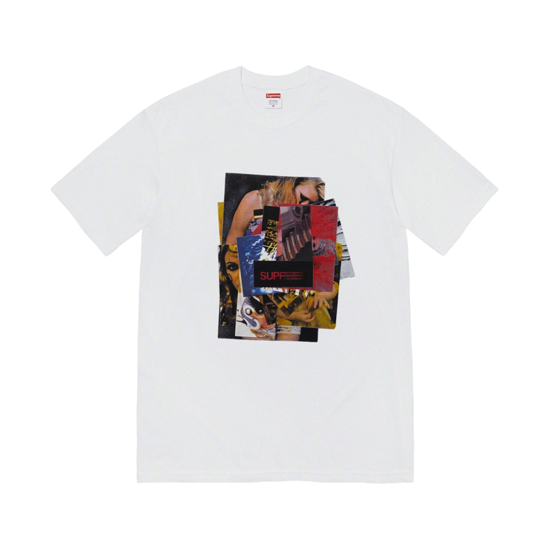 슈프림 스택 티셔츠 화이트 - 21FW(Supreme Stack T-Shirt White - 21FW) - 1