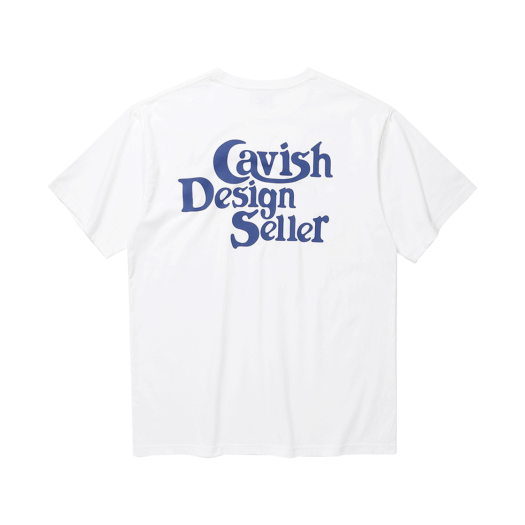Tシャツ・カットソー CAVISH x Reebok Drum And Bass SS Tee White REEBOK X CAVISH DRUM AND BASS SS TEE