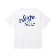 CAVISH Seller Logo SS Tee White