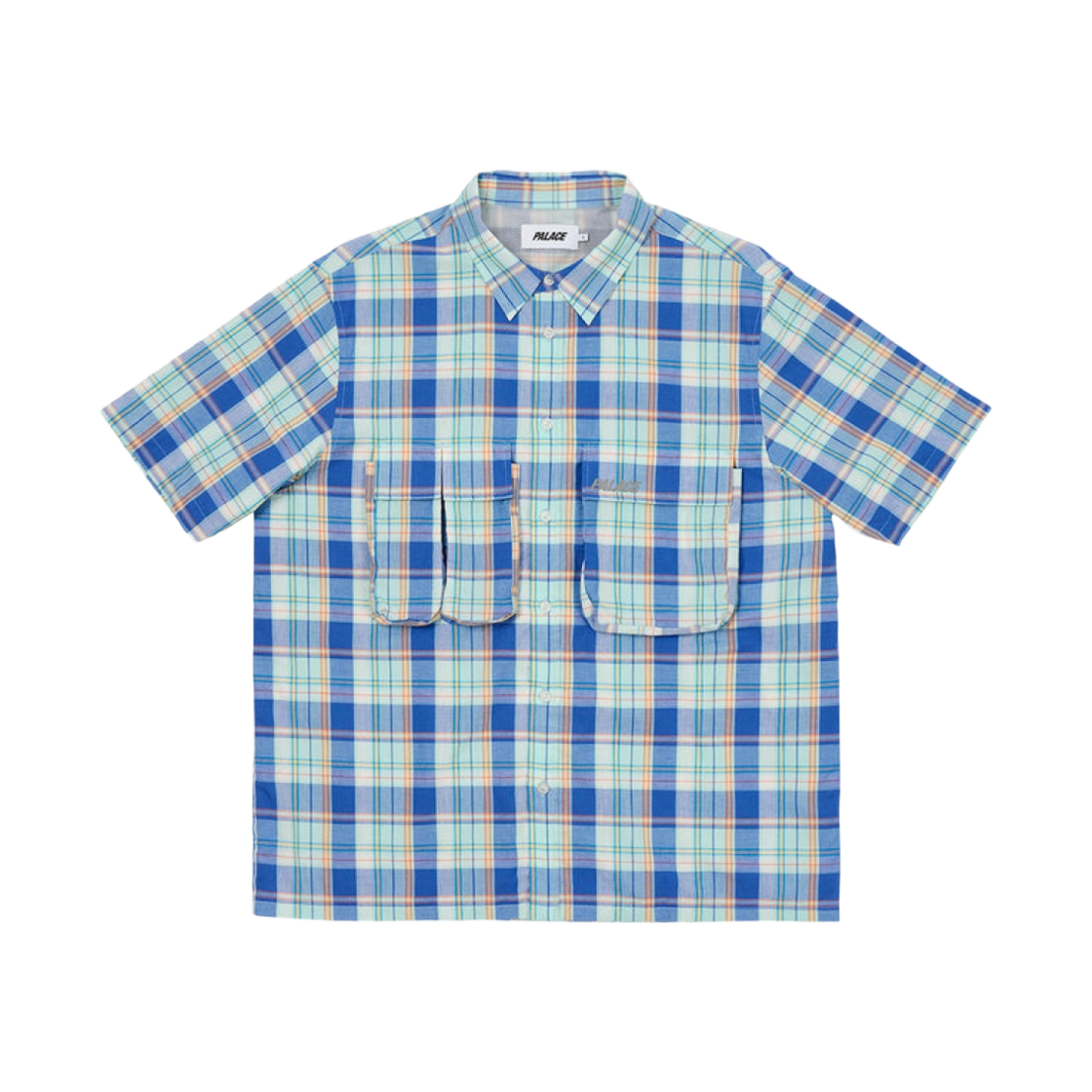 팔라스 카고 포켓 셔츠 블루 - 23SS(Palace Cargo Pocket Shirt Blue - 23SS) - 1