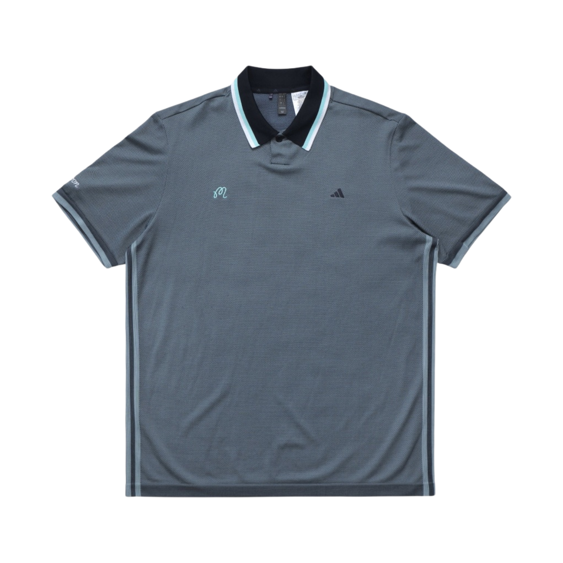 말본 골프 x 아디다스 프라임 니트 폴로 컬리지에이트 네이비(Malbon Golf x Adidas Prime Knit Polo Collegiate Navy)