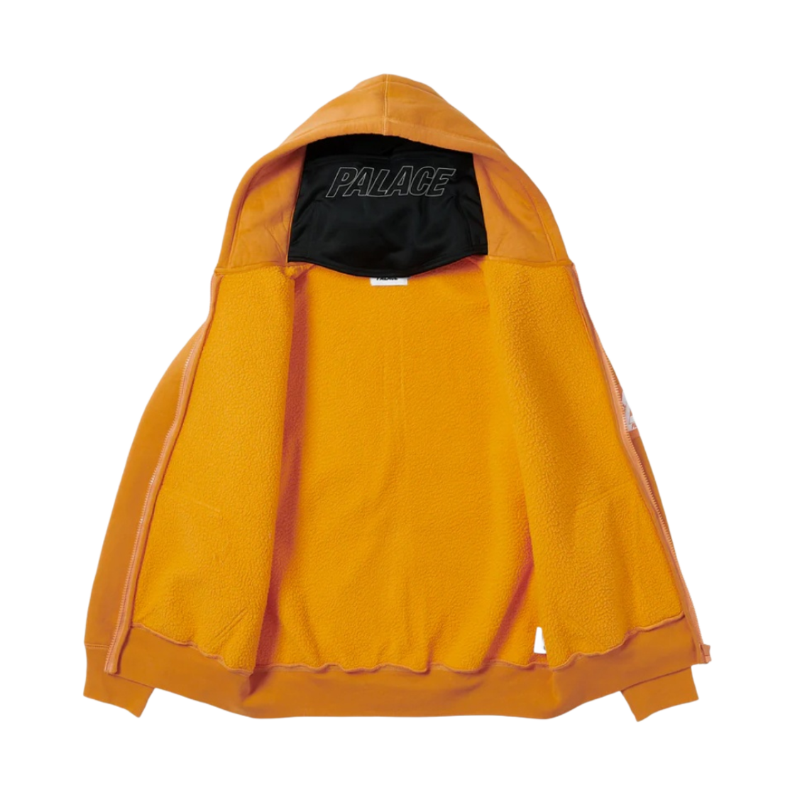 팔라스 페이스마스크 셔링 써멀 후드 오렌지 - 23SS(Palace Facemask Shearling Thermal Hood Orange - 23SS) - 3