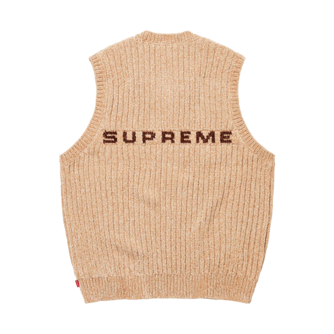 슈프림 셔닐 스웨터 베스트 베이지 - 24FW(Supreme Chenille Sweater Vest Beige - 24FW) - 2