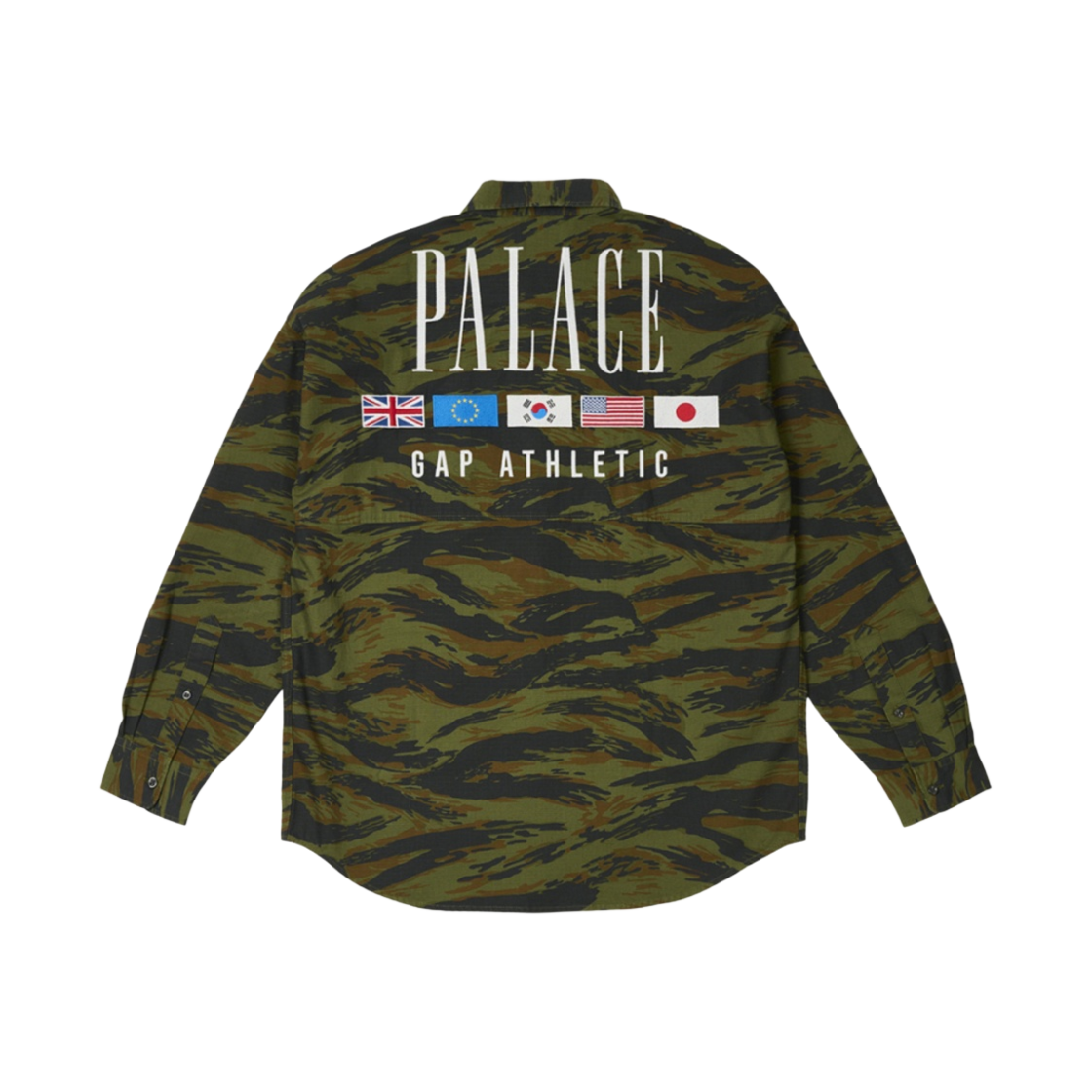 팔라스 x 갭 옥스포드 드랍 숄더 카모 - 24SS(Palace x Gap Oxford Drop Shoulder Camo - 24SS)