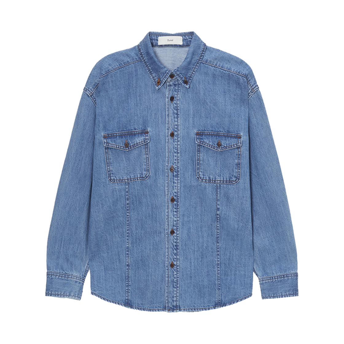 던스트 클래식 데님 셔츠 클래식 블루(Dunst Classic Denim Shirt Classic Blue)