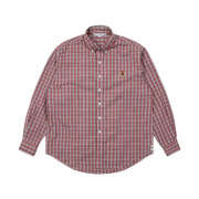 Heritage Floss Crest Checked Shirt Red Black
