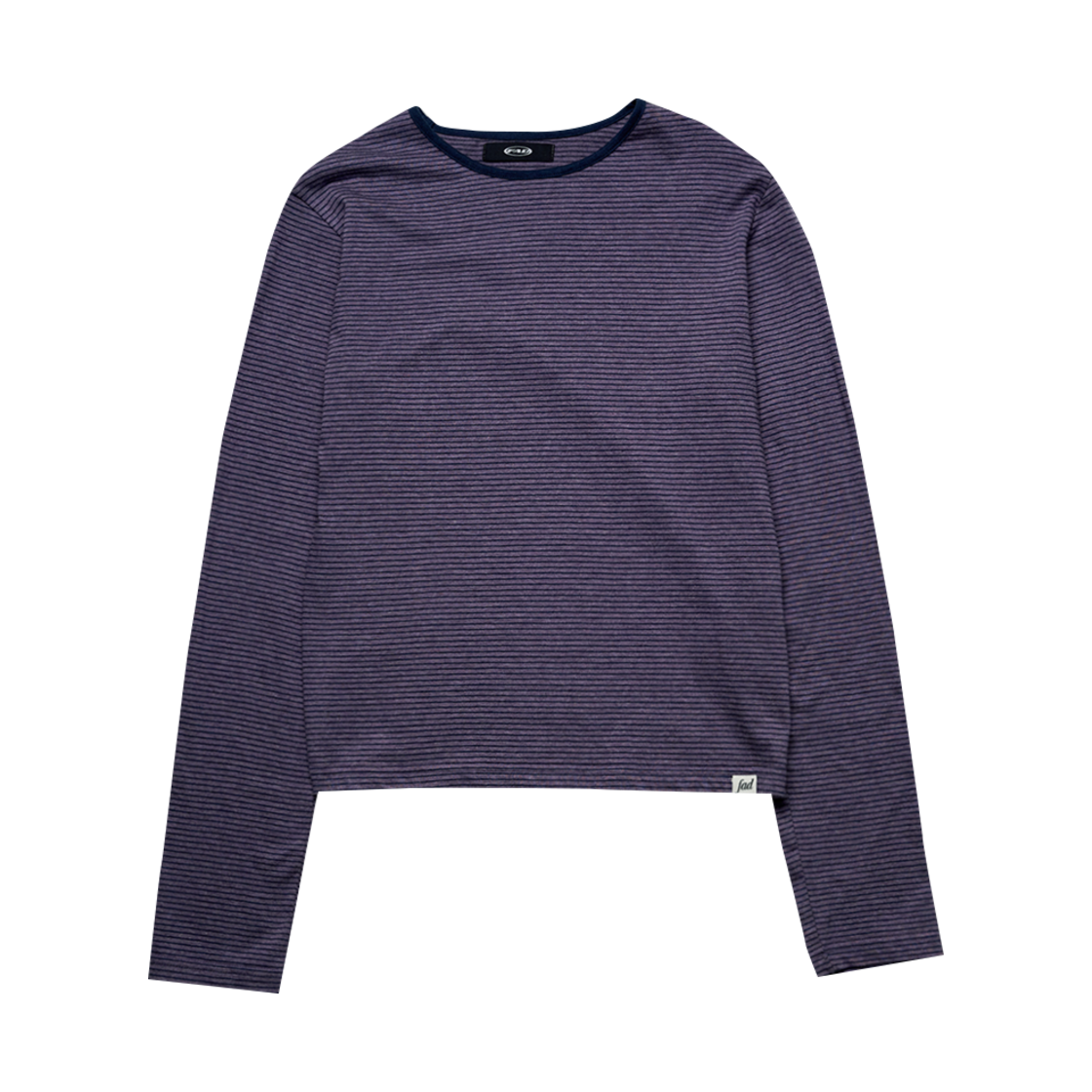 S36608 FAD Stripe Long Sleeves Purple