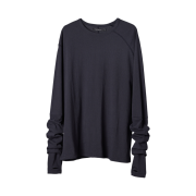 Hatchingroom Double Sleeve T-Shirt Blue Charcoal