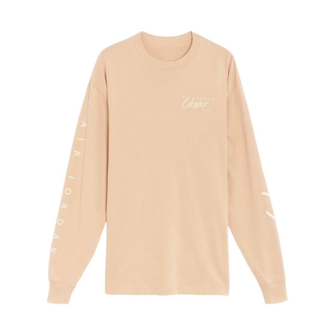 조던 x 유니온 롱슬리브 티셔츠 바이오 베이지 - US/EU(Jordan x Union Long Sleeve T-Shirt Bio Beige - US/EU) - 1
