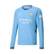 Puma Manchester City 2024/25 Home LS Jersey Team Light Blue (Non Marking Ver.)