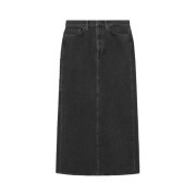 COS Denim Maxi Skirt Black