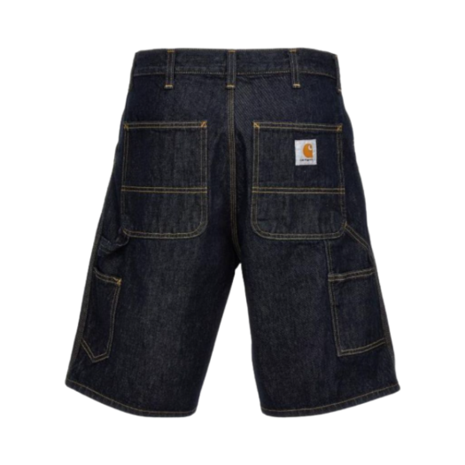 Carhartt WIP Smith Denim Single Knee Short Blue Rinsed