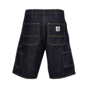 Carhartt WIP Smith Denim Single Knee Short Blue Rinsed