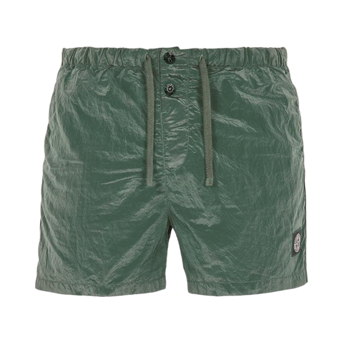 스톤 아일랜드 B0643 나일론 메탈 스위밍 트렁크 올리브 - 21FW(Stone Island B0643 Nylon Metal Swimming Trunk Olive - 21FW) - 1