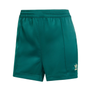 (W) Adidas 3-Stripes Satin Shorts Collegiate Green - KR Sizing