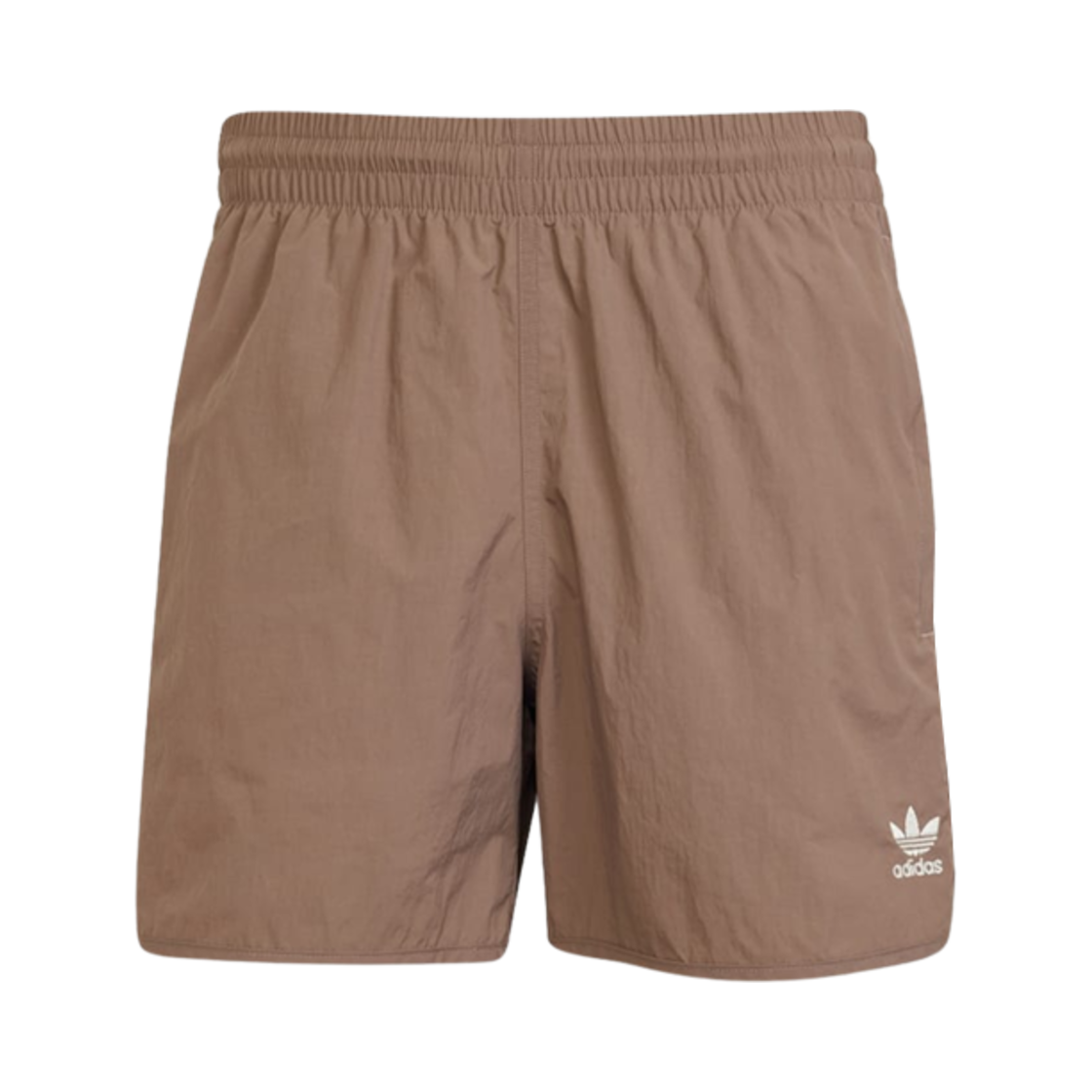 JP1021 Adidas Adicolor Classics Sprinter Shorts Trace Brown Wonder White - US Sizing