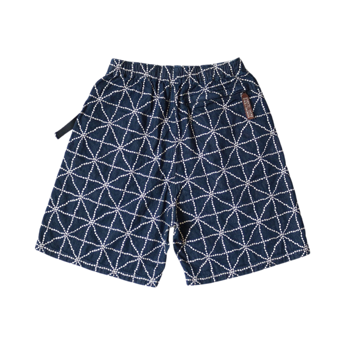 캐피탈 8온즈 데님 포크 도조 자수 이지 쇼츠 인디고(Kapital 8 oz. Denim Folk Dojo Embroidery Easy Shorts Indigo) - 2