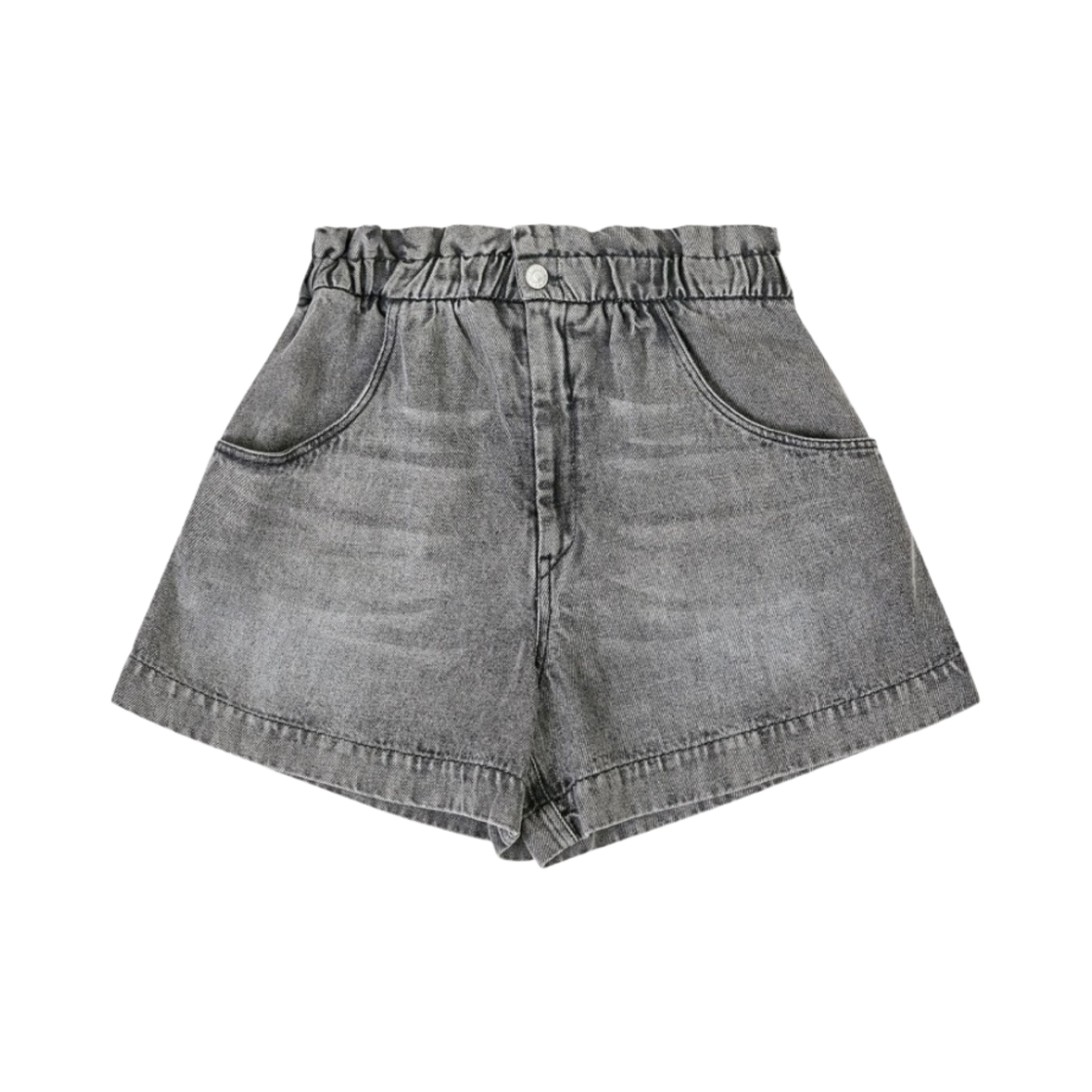 (W) 이자벨 마랑 티티 플루이드 데님 쇼츠 그레이 - 22FW((W) Isabel Marant Titea Fluid Denim Shorts Grey - 22FW) - 1