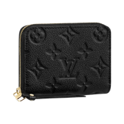 Louis Vuitton Zippy Coin Purse Monogram Empreinte Black