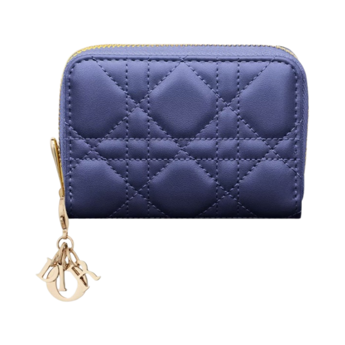 디올 스몰 레이디 보야저 코인 지갑 까나쥬 램스킨 로얄 블루(Dior Small Lady Voyageur Coin Purse Cannage Lambskin Royal Blue) - 1