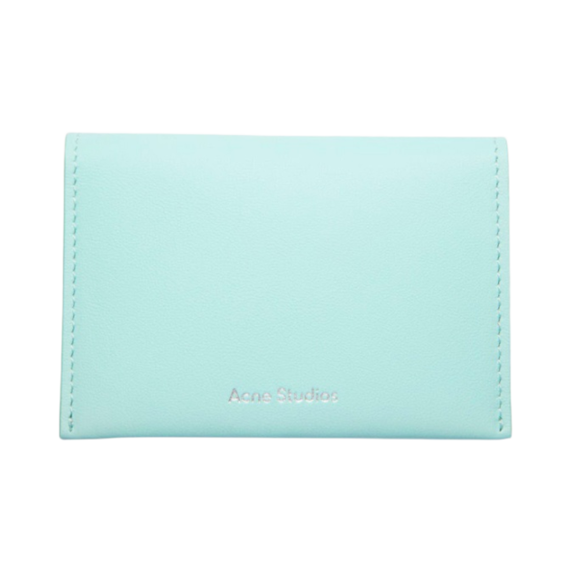 CG0099-ABI Acne Studios Bi-Fold Card Holder Pastel Green - 대표 이미지 #1