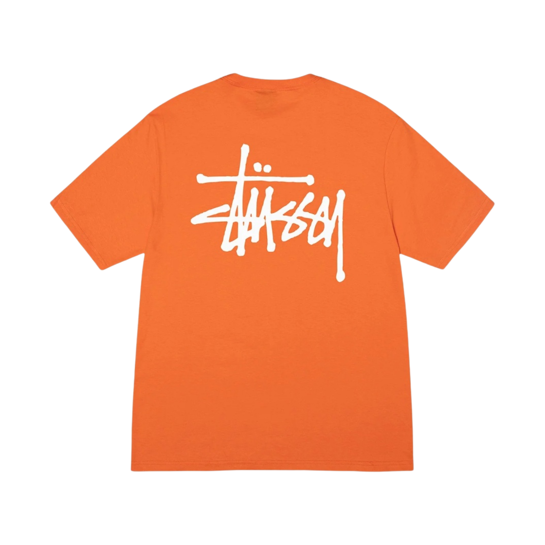 스투시 베이직 스투시 티셔츠 코랄 2023