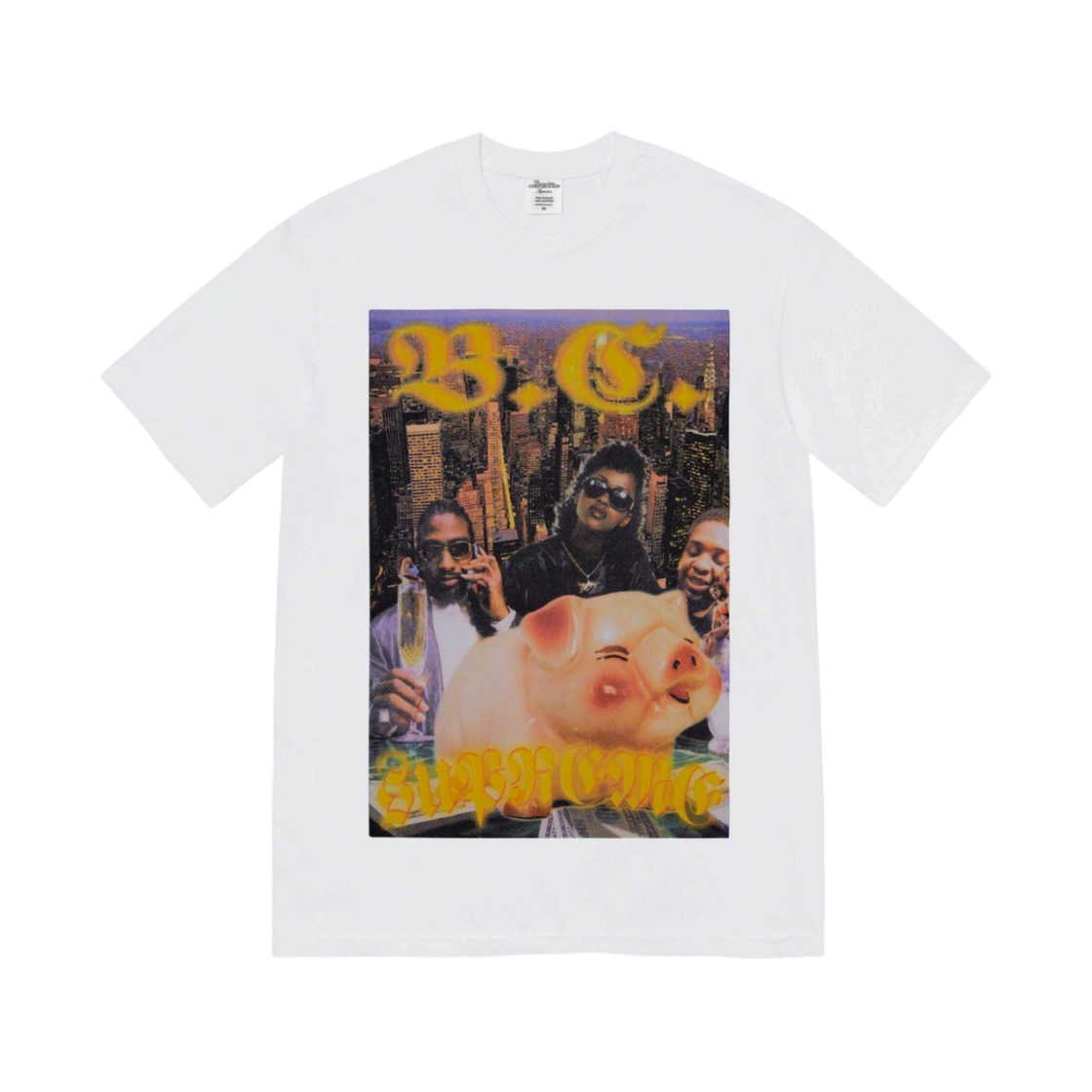 슈프림 x 베르나데트 코퍼레이션 머니 티셔츠 화이트 - 23SS(Supreme x Bernadette Corporation Money T-Shirt White - 23SS) - 1
