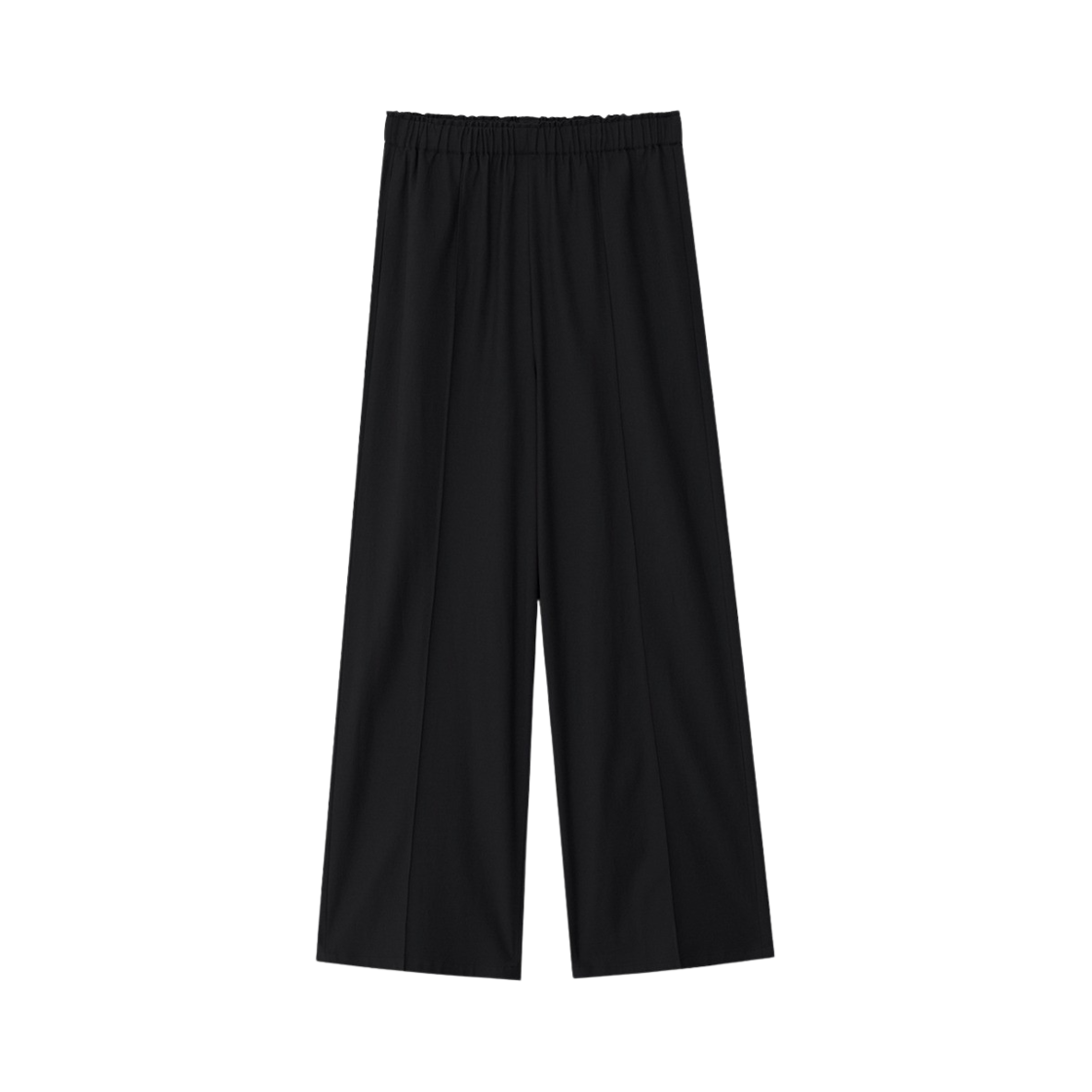 레하 우먼 트레스 와이드 레그 팬츠 블랙(Leha Women Tres Wide Leg Pants Black)