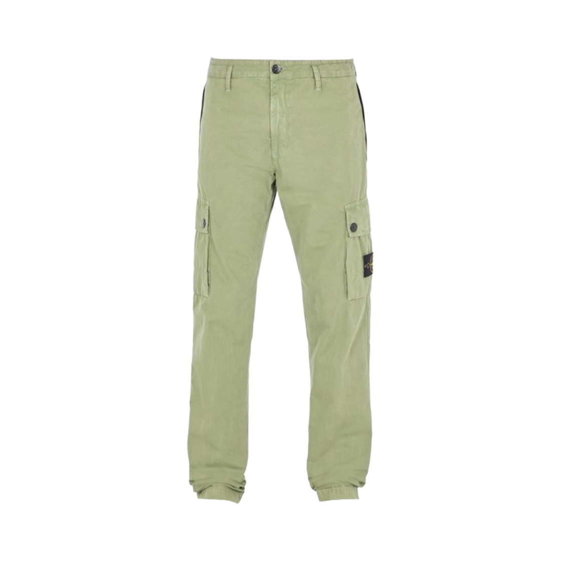 스톤 아일랜드 303WA 브러쉬드 코튼 캔버스 가먼트 다이드 카고 팬츠 세이지 그린 - 23SS(Stone Island 303WA Brushed Cotton Canvas Garment Dyed Cargo Pants Sage Green - 23SS) - 1