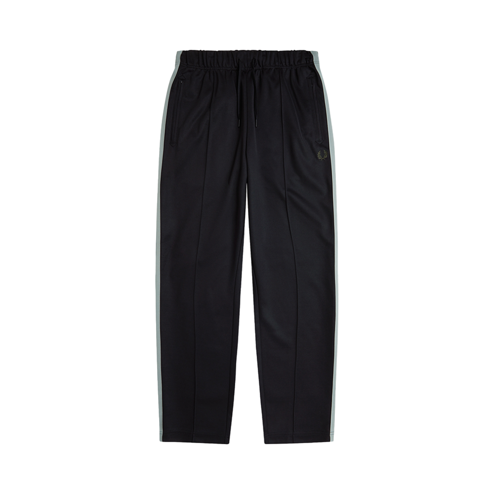프레드페리 투 컬러 테잎 트랙팬츠 블랙(Fred Perry Two Colour Tape Track Pant Black)