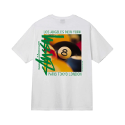 Stussy Billiards T-Shirt White