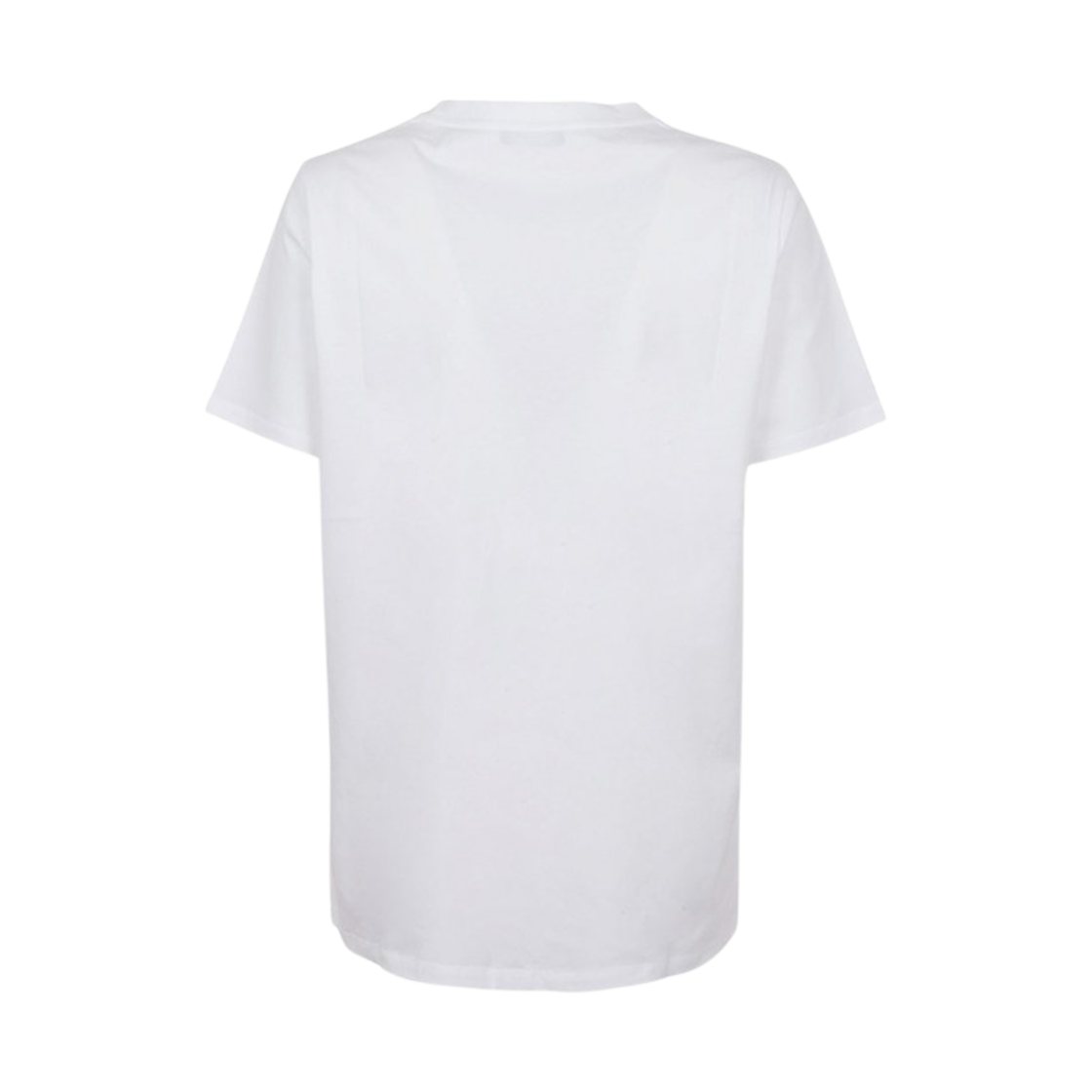 (W) 발망 시그니처 골드 로고 프린트 티셔츠 화이트((W) Balmain Signature Gold Logo Print T-Shirt White) - 2