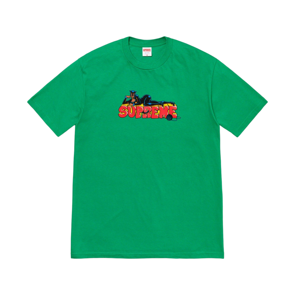 슈프림 캣우먼 티셔츠 그린 - 22FW(Supreme Catwoman T-Shirt Green - 22FW) - 1