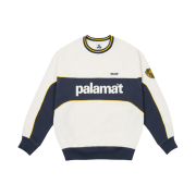 Palace Palamat Crew White Navy - 24FW