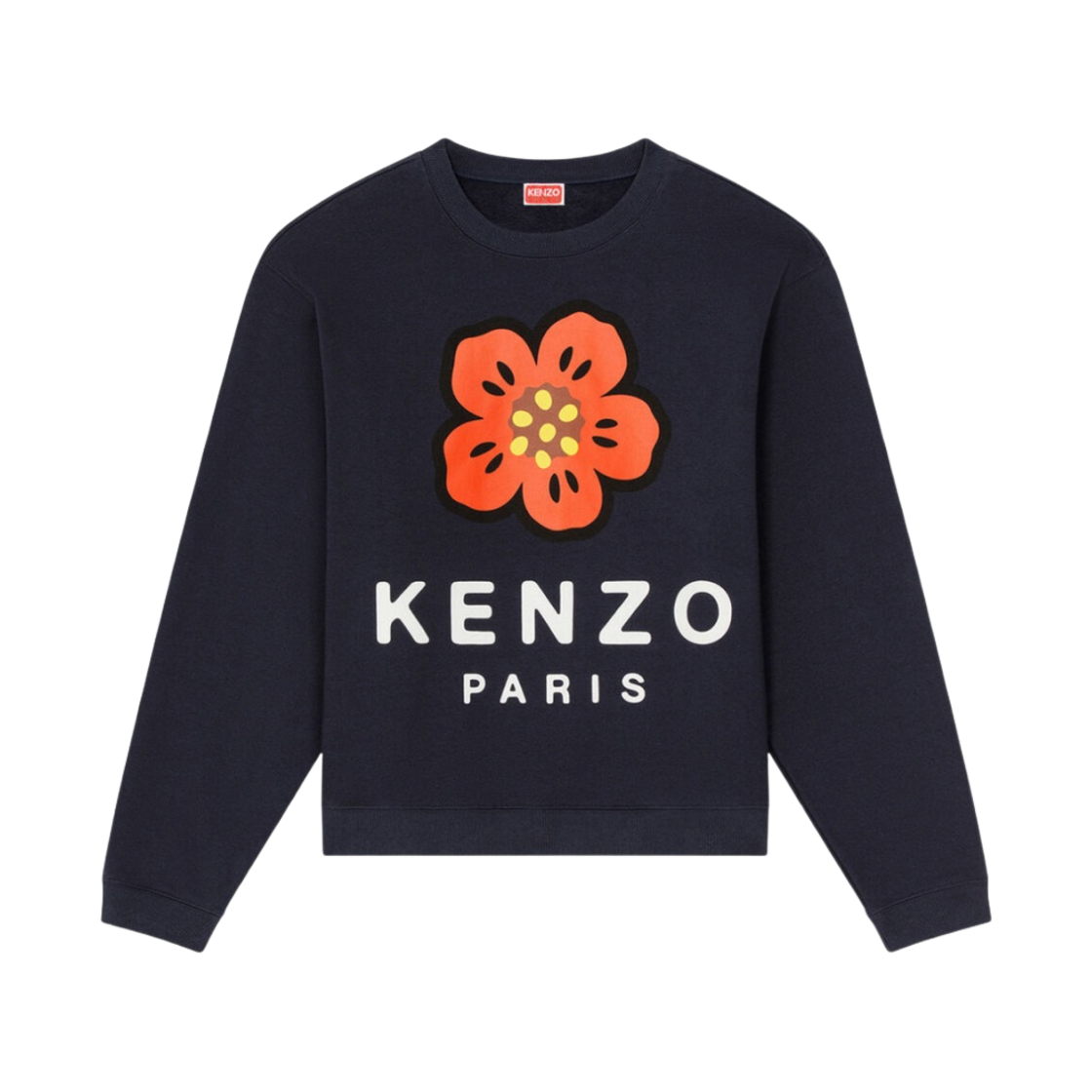 FC65SW4104ME-77 Kenzo Boke Flower Sweatshirt Midnight Blue