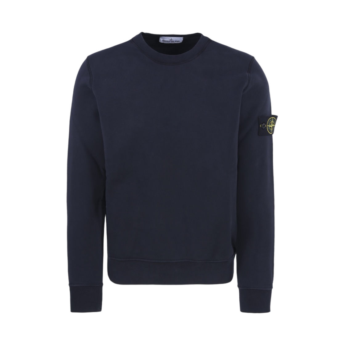 스톤 아일랜드 63051 코튼 플리스 가먼트 다이드 스웨트셔츠 네이비 블루 - 23SS