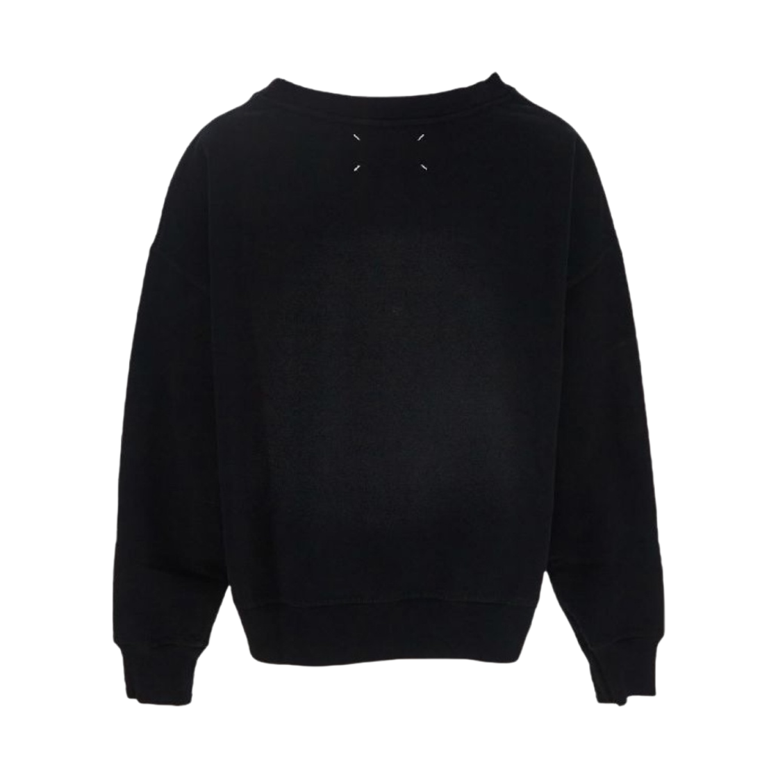 (W) 메종 마르지엘라 폰트 제너레이터 스웨트셔츠 블랙((W) Maison Margiela Font Generator Sweatshirt Black) - 2