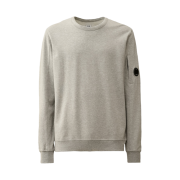 C.P. Company Light Fleece Sweatshirt Grey Melange - 24SS