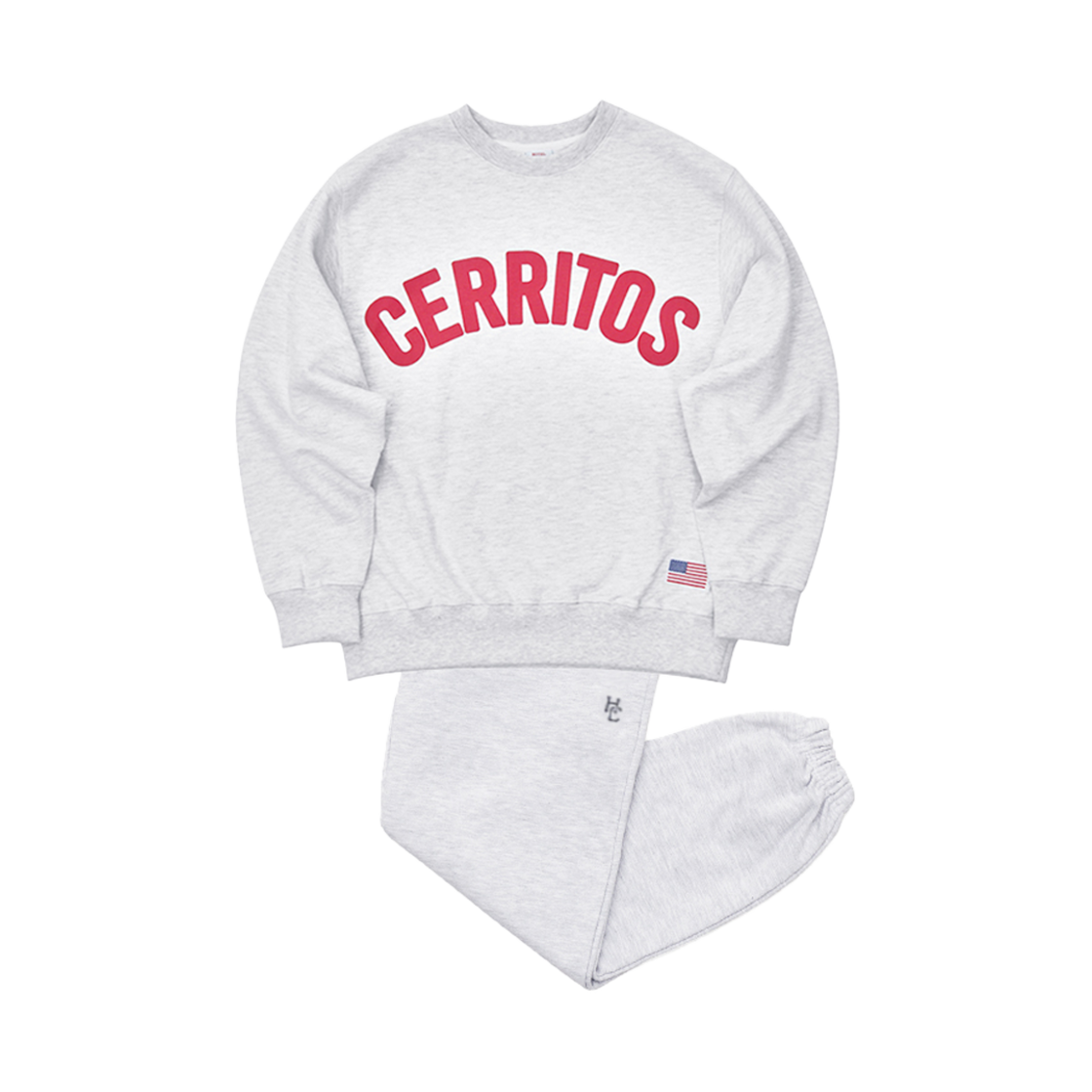 호텔세리토스 세리토스 스웻 셋업 멜란지그레이(Hotel Cerritos Cerritos Sweat Set-Up MelangeGray)