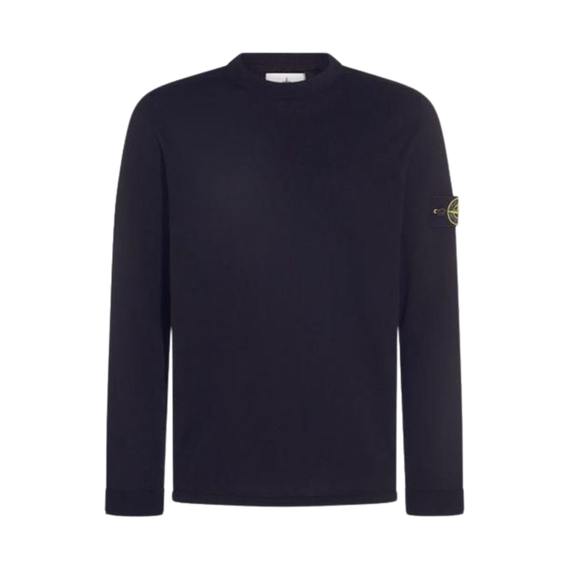 8015532B9-A0020 Stone Island 532B9 Raw Hand Cotton Crewneck Knit Navy Blue - 24SS